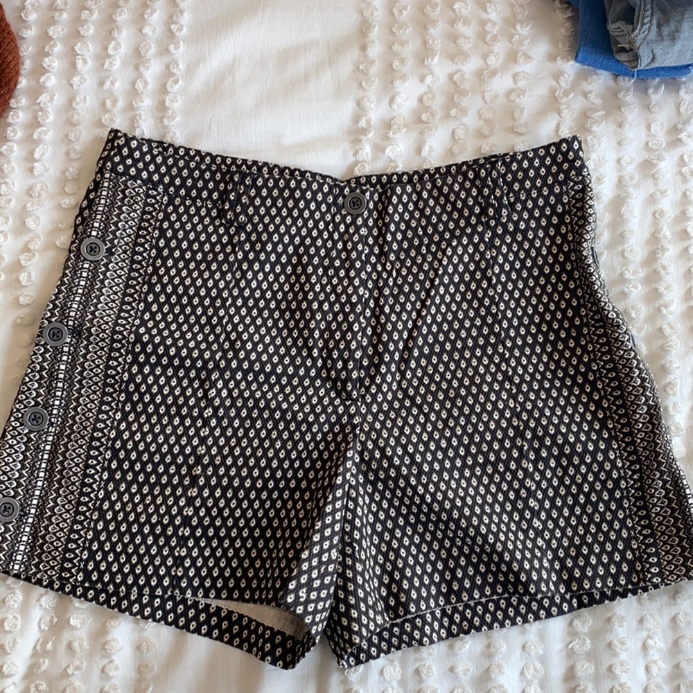 Never worn black shorts - cute with blazer